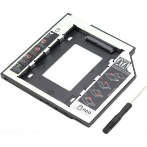 DVD 12.7 mm HDD Caddy Sürücüsü Yedek Laptop Hardisk Çevirici To SSD Kutu Sata